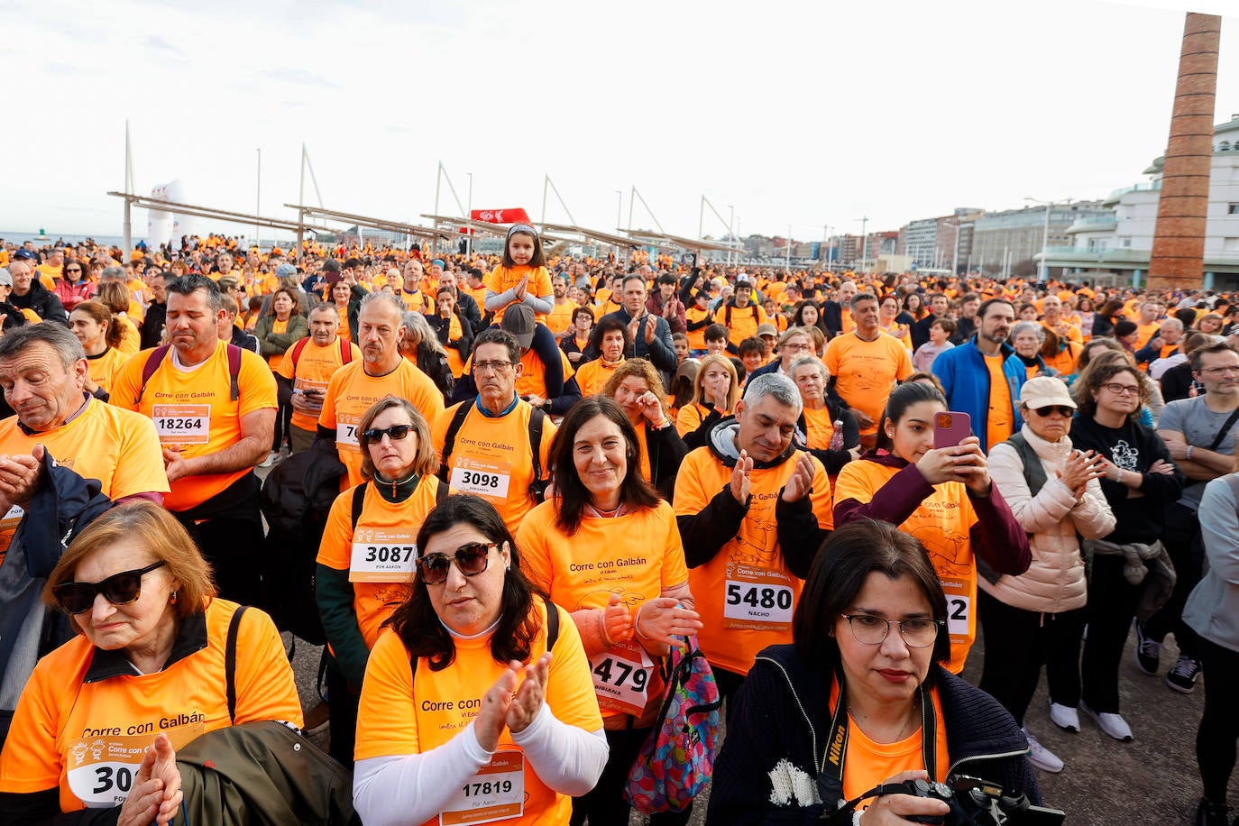 Las imágenes de la carrera Galbán en Gijón