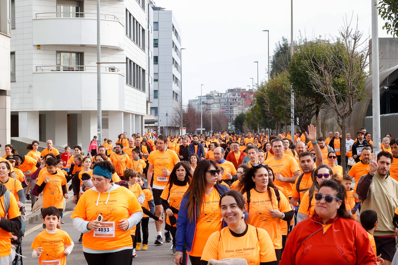 Las imágenes de la carrera Galbán en Gijón