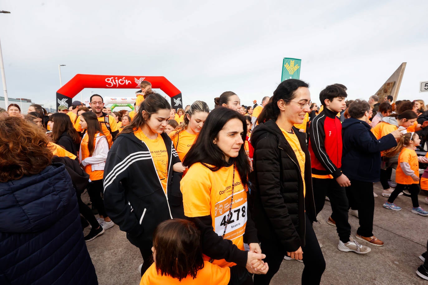 Las imágenes de la carrera Galbán en Gijón