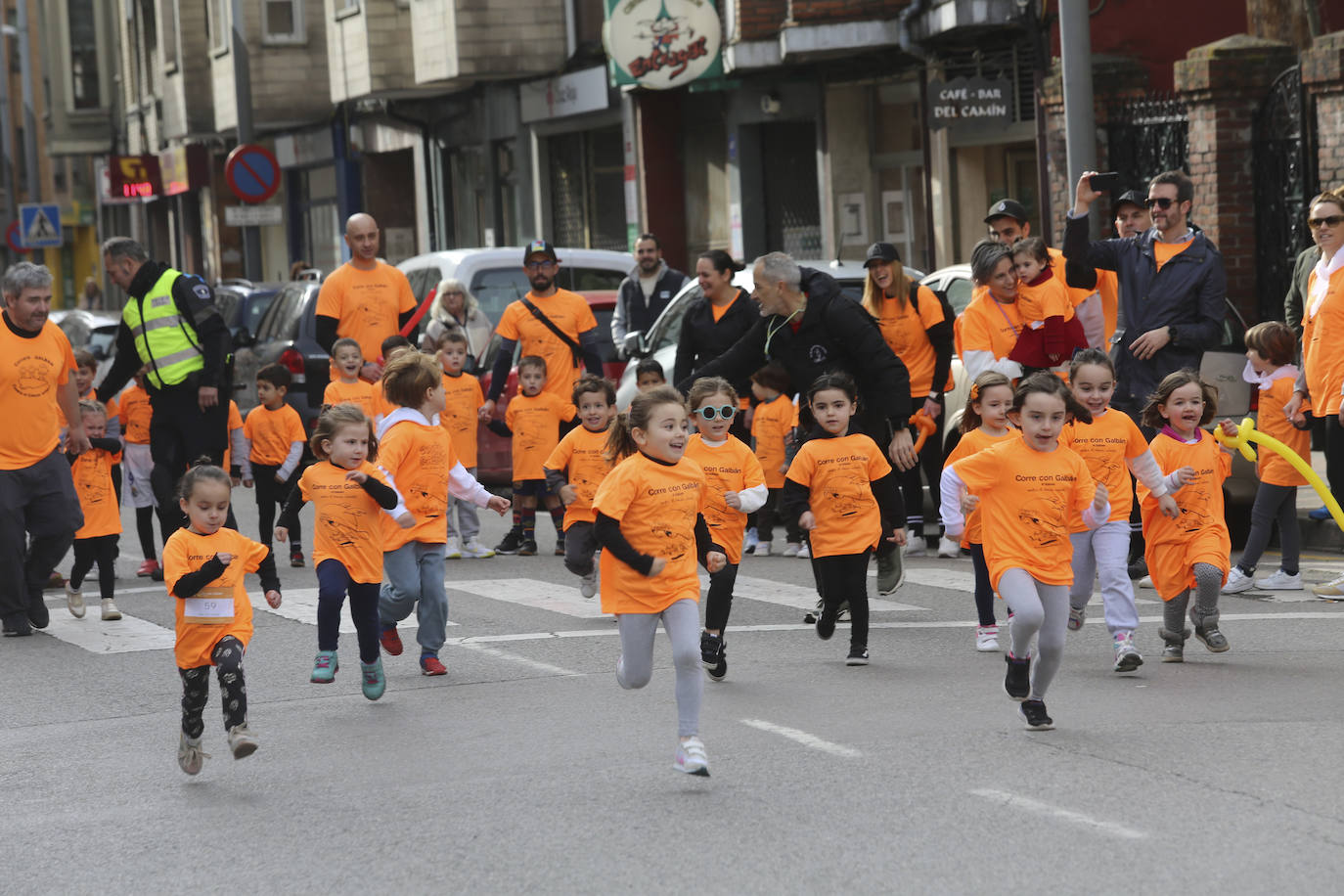 Asturias corre por Galbán contra el cáncer infantil