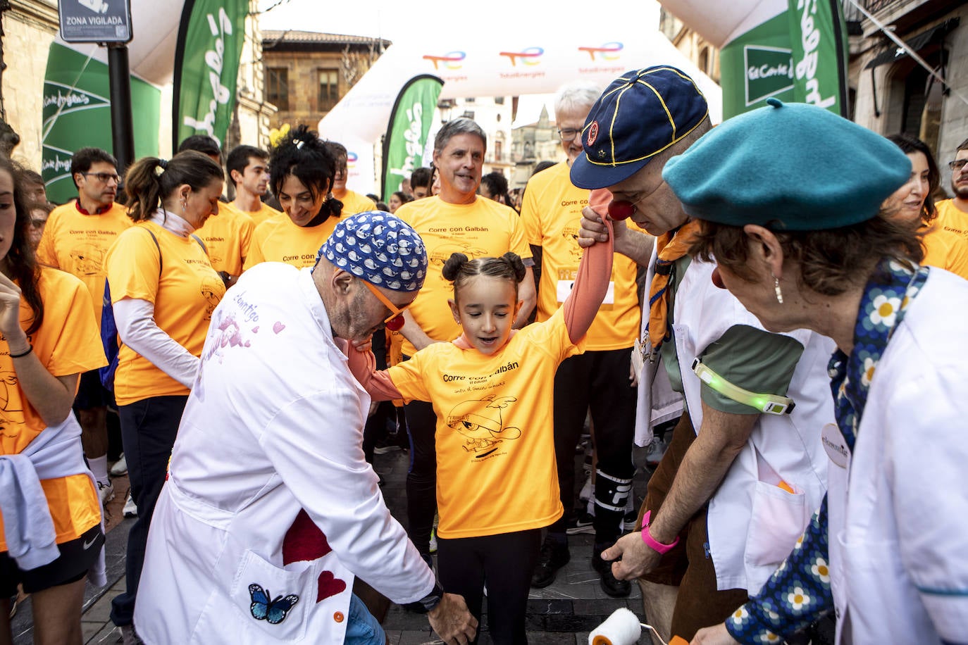 Las imágenes de la carrera Galbán en Oviedo