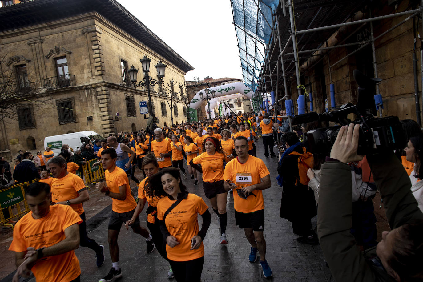 Las imágenes de la carrera Galbán en Oviedo