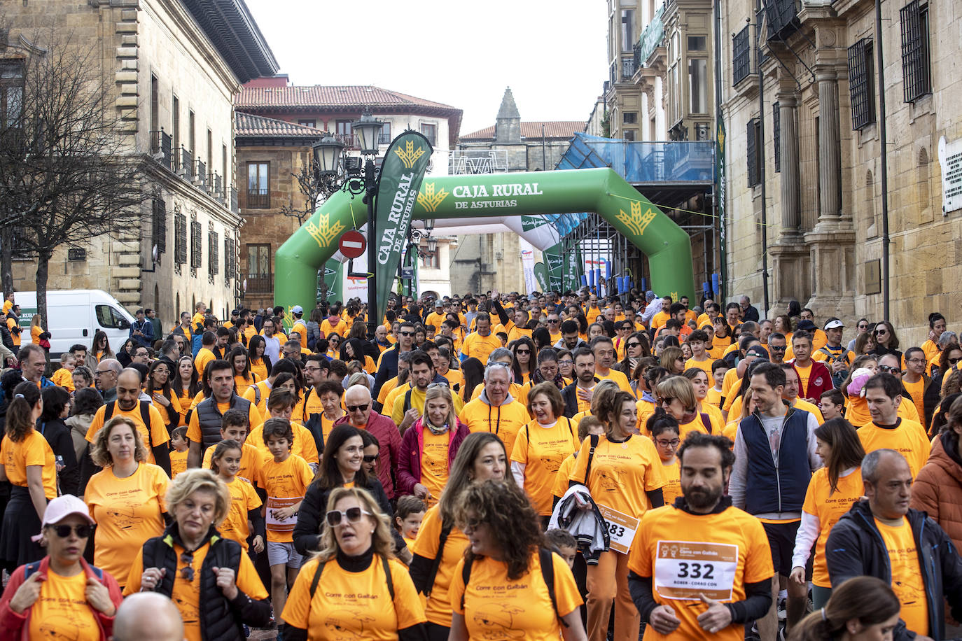 Las imágenes de la carrera Galbán en Oviedo