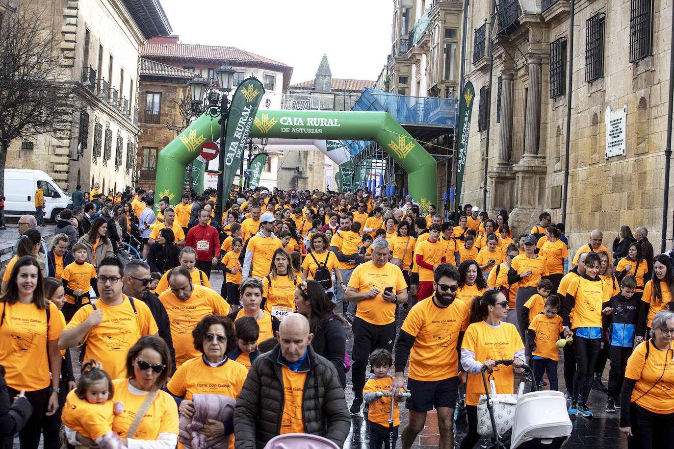 Las imágenes de la carrera Galbán en Oviedo