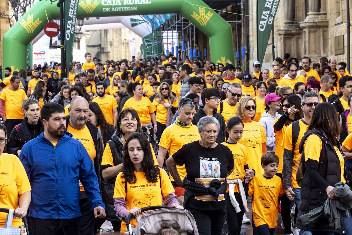 Las imágenes de la carrera Galbán en Oviedo