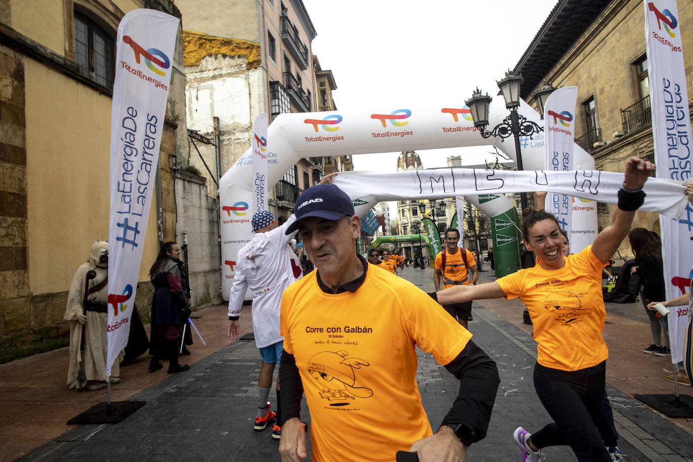 Las imágenes de la carrera Galbán en Oviedo