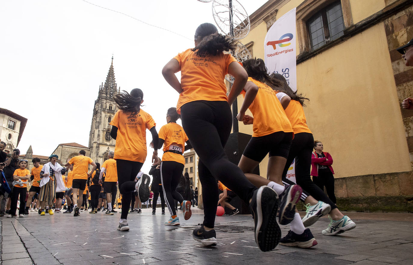 Las imágenes de la carrera Galbán en Oviedo