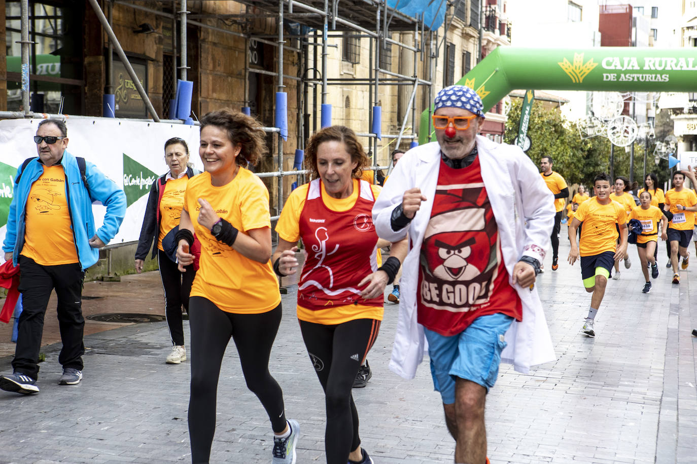 Las imágenes de la carrera Galbán en Oviedo