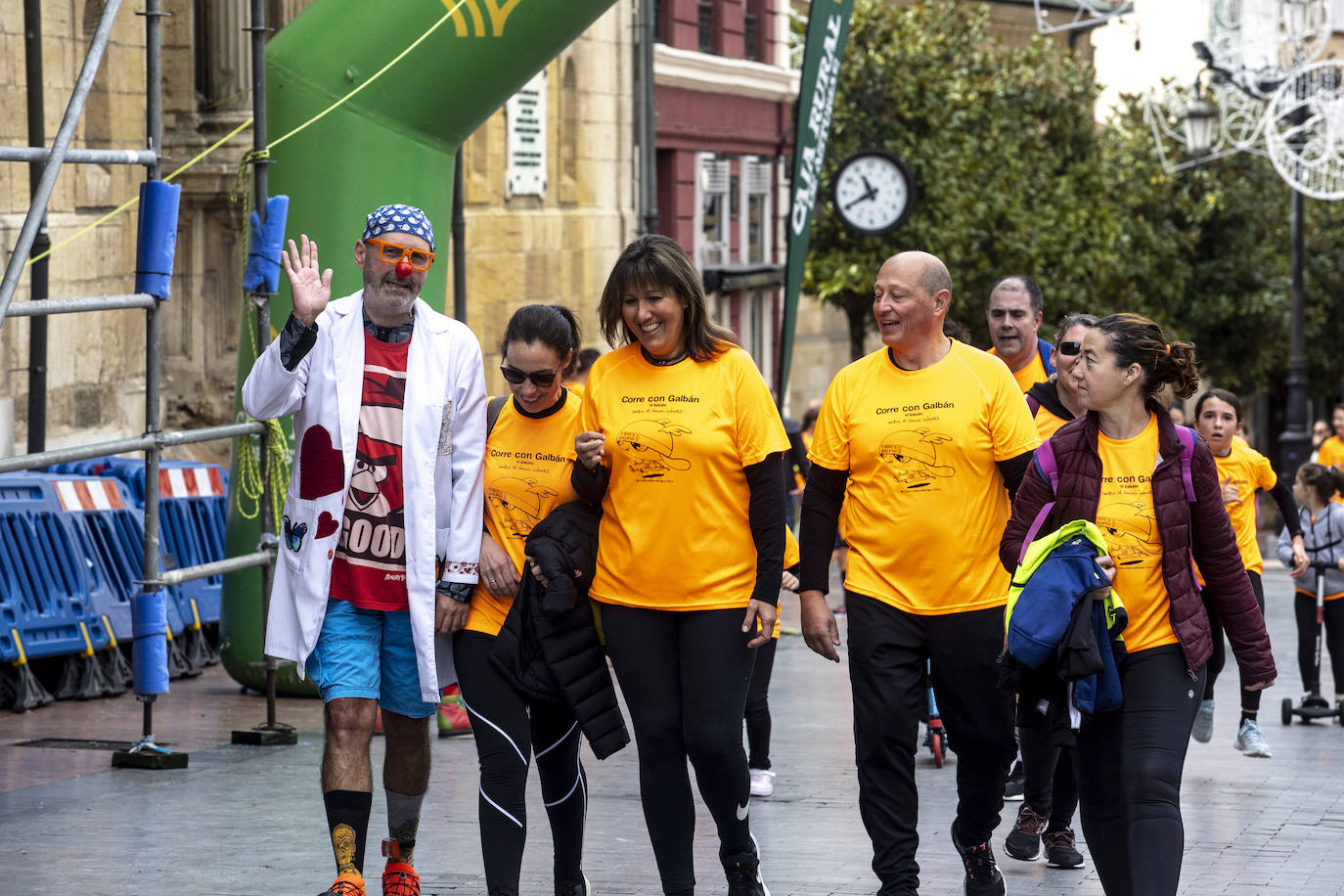 Las imágenes de la carrera Galbán en Oviedo