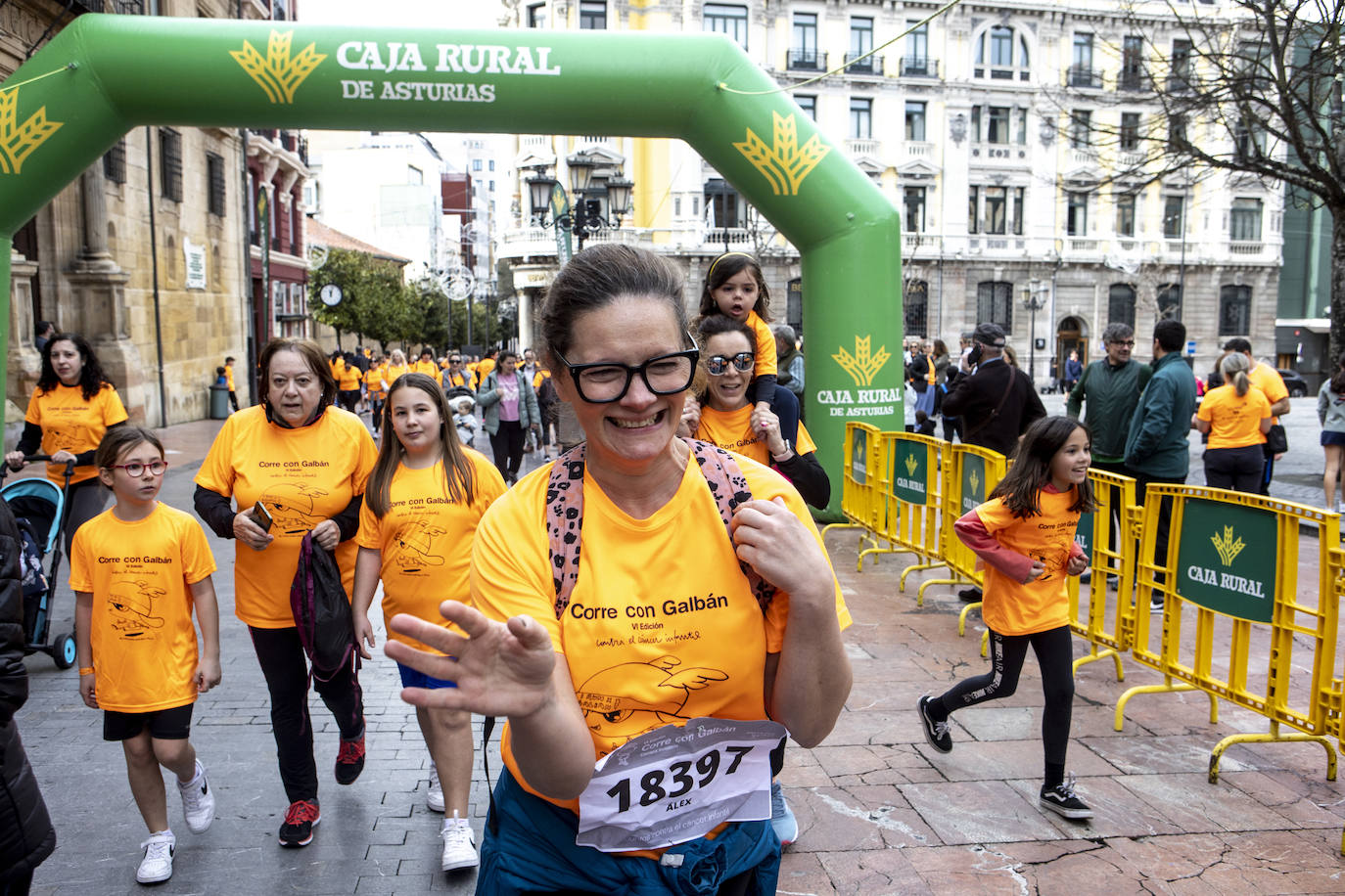 Las imágenes de la carrera Galbán en Oviedo