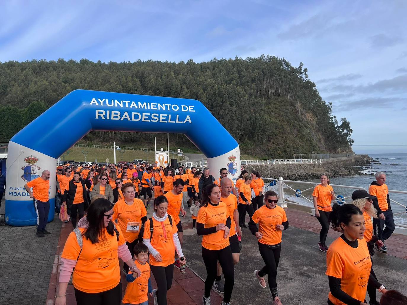 Asturias corre por Galbán contra el cáncer infantil