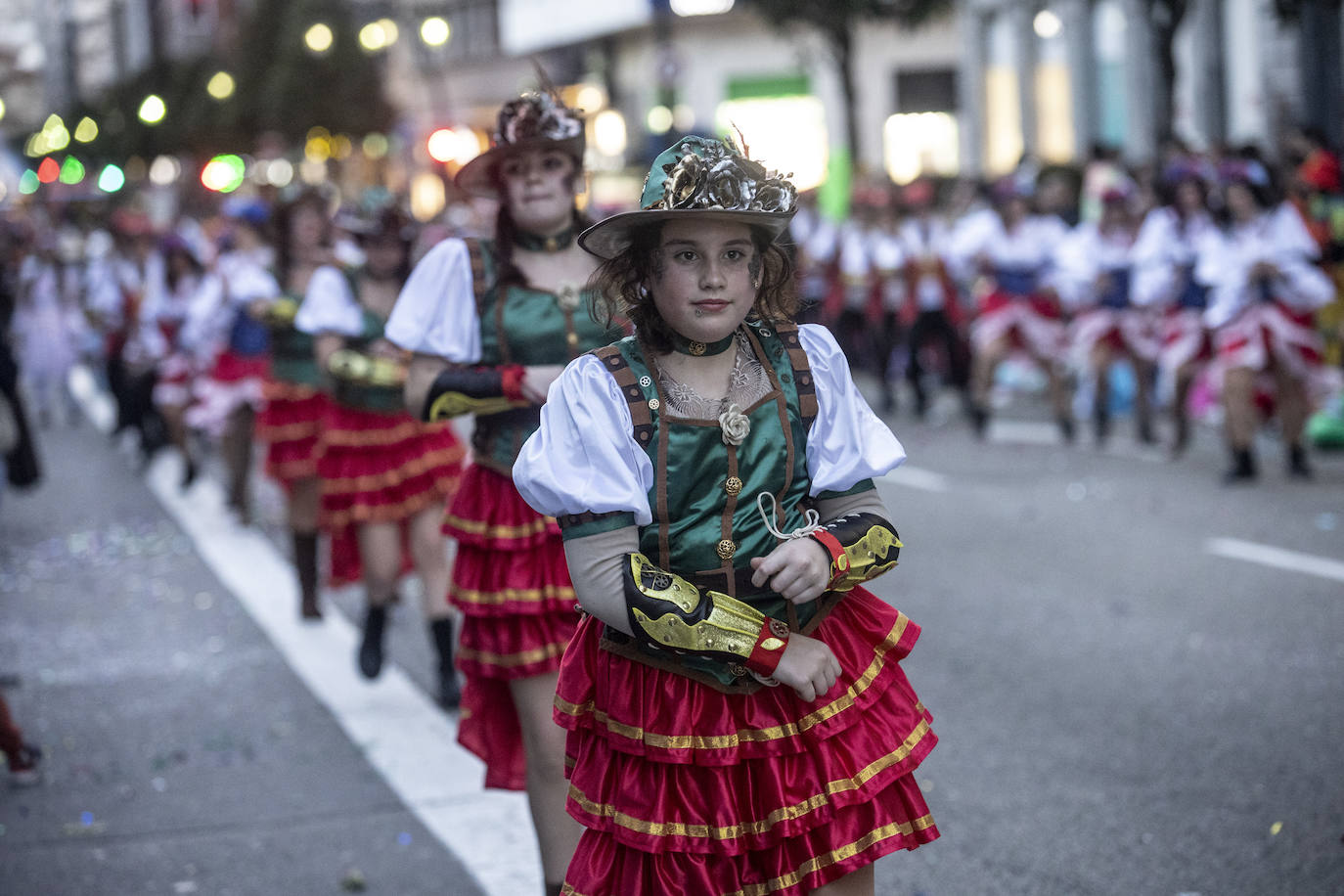 La celebración del antroxu de Oviedo, en imágenes