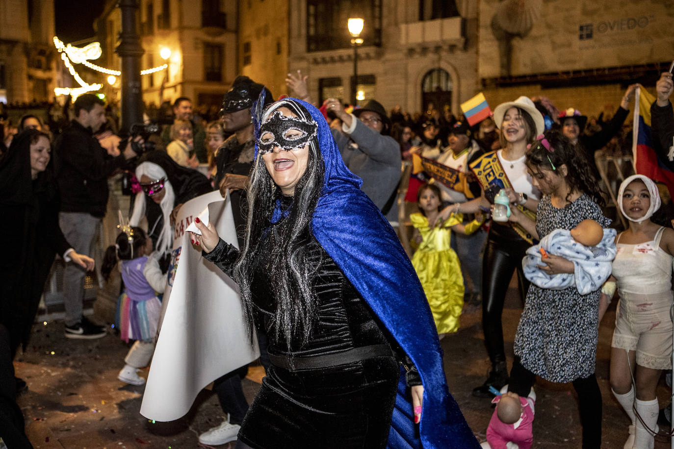 La celebración del antroxu de Oviedo, en imágenes