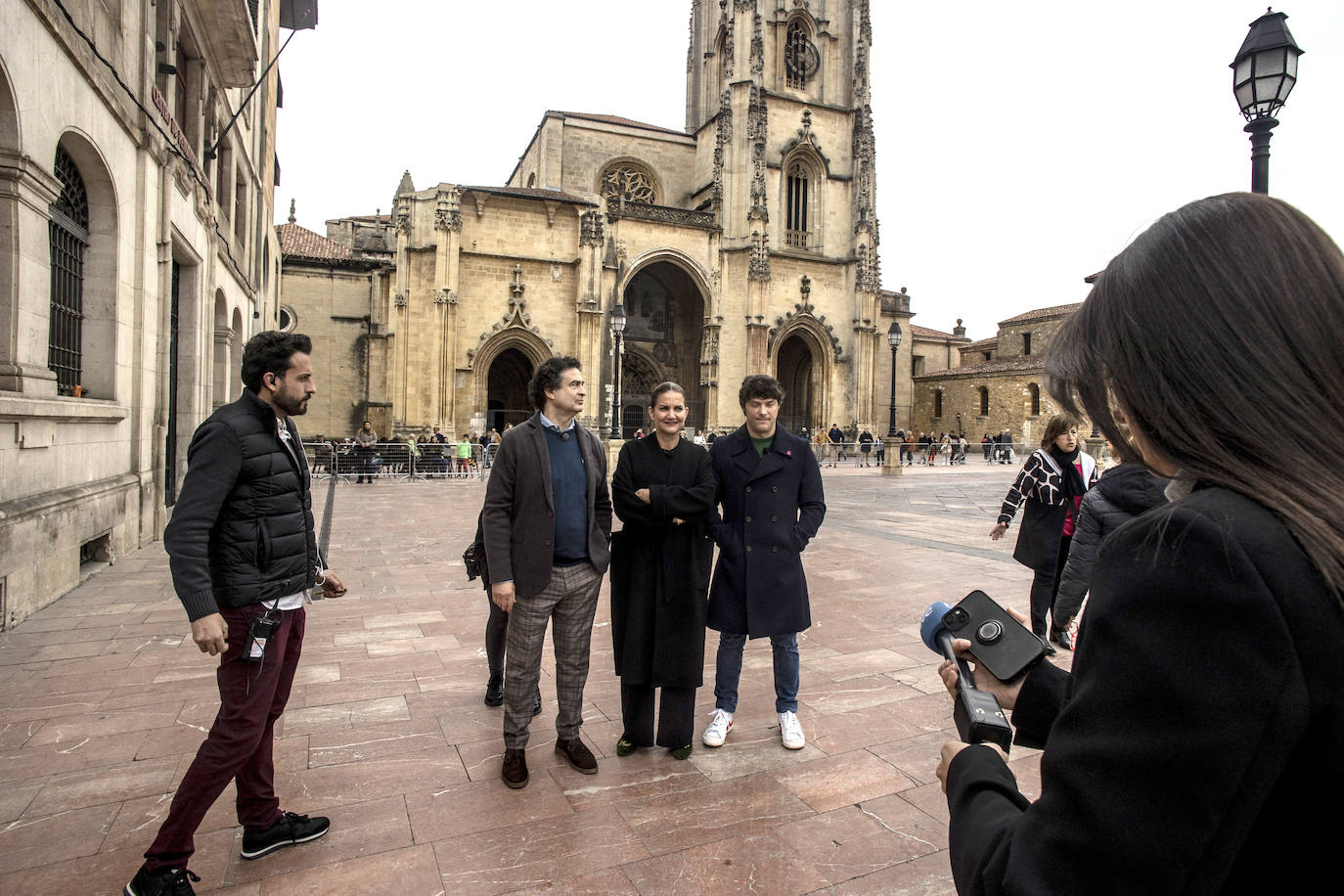 Las imágenes que deja la grabación de Masterchef en Oviedo