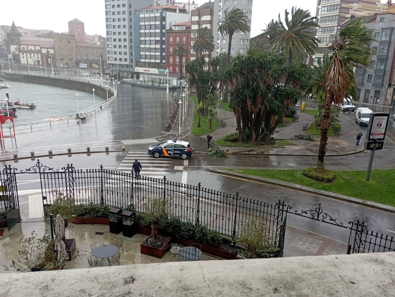 Temporal de viento y lluvia en Asturias: las imágenes de la borrasca &#039;Louis&#039;