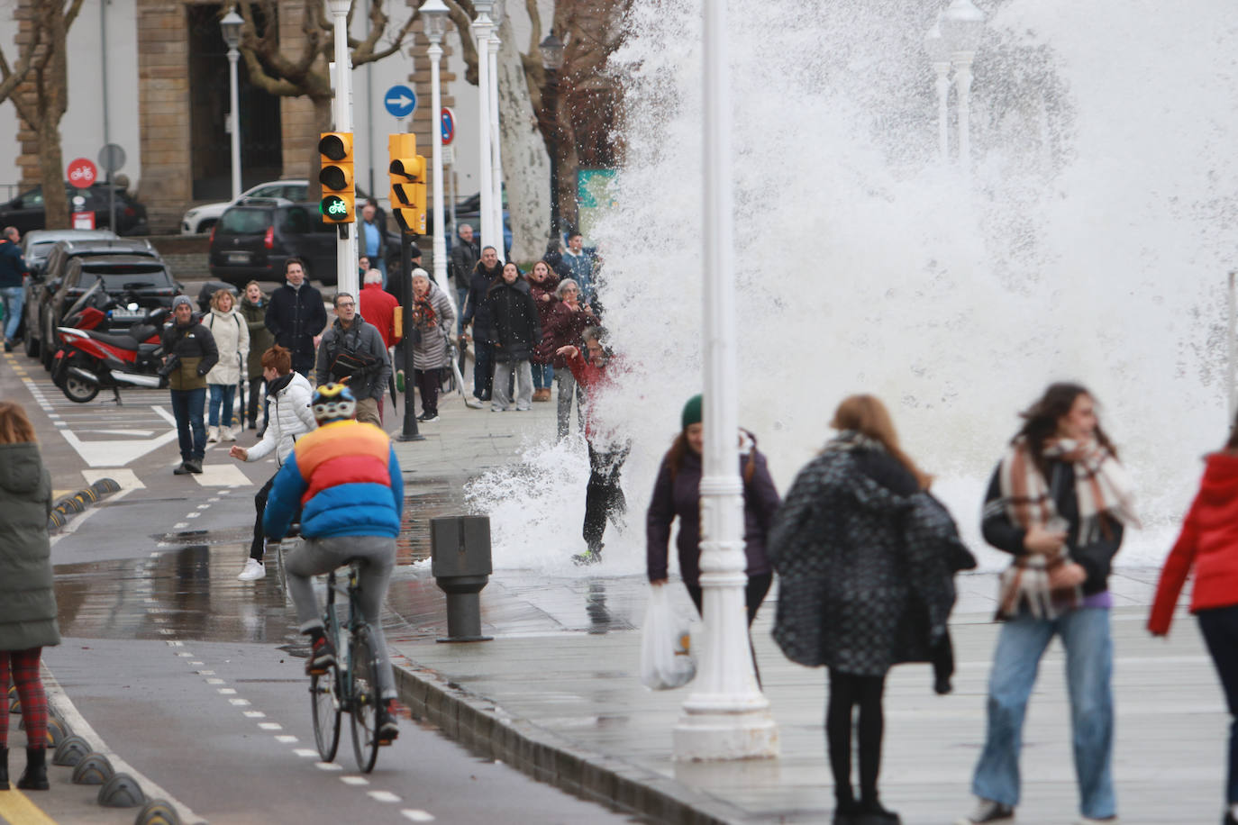 El temporal &#039;Louis&#039; pone en alerta a toda Asturias