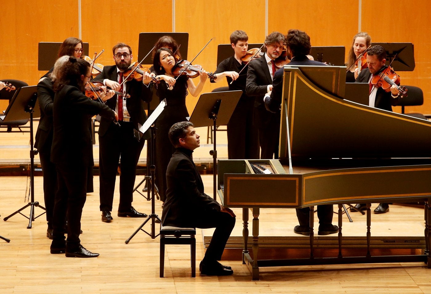 Uno de los momentos vividos ayer en el marco de las jornadas de piano.