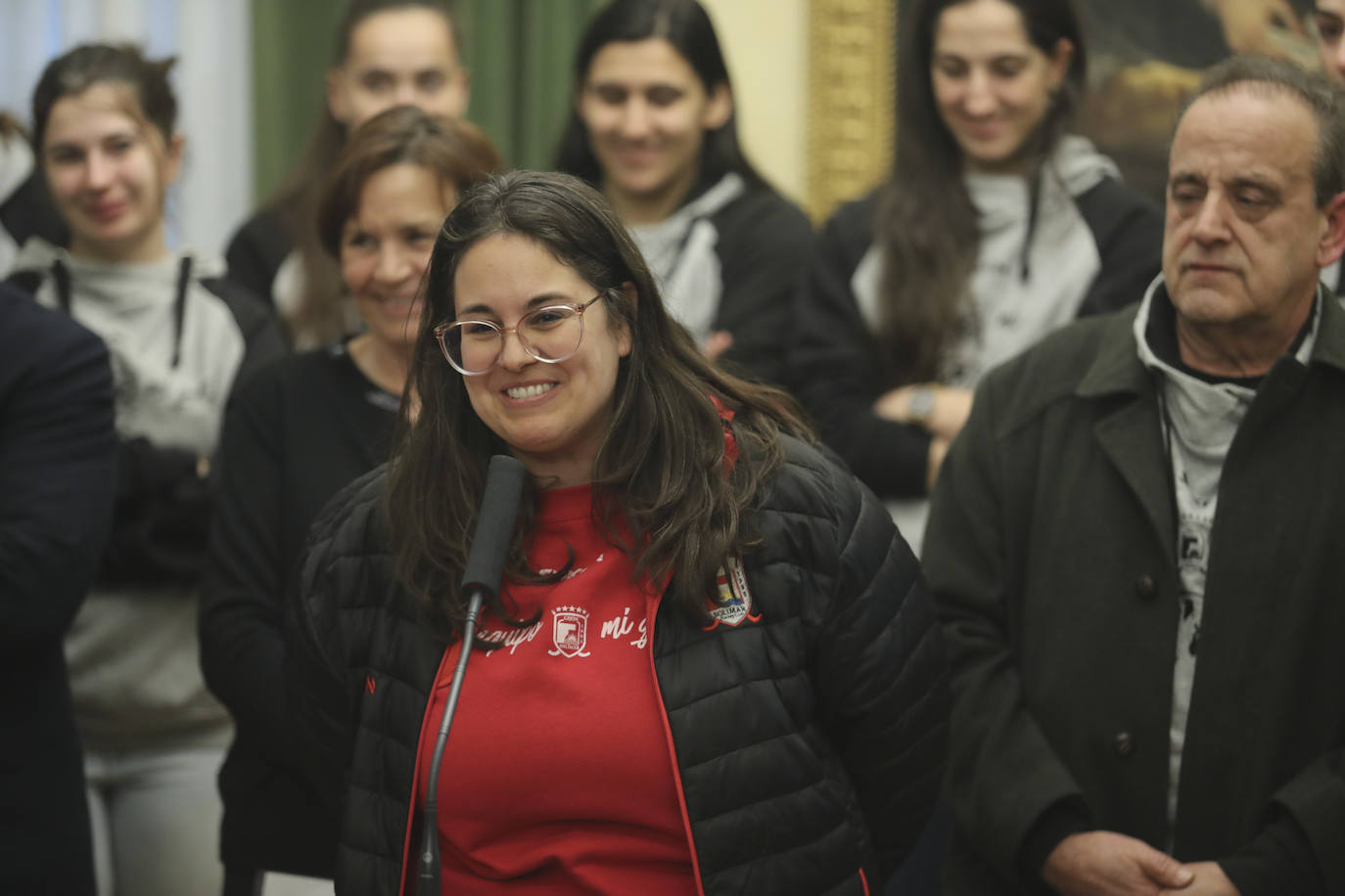 Gijón homenajea a las campeonas del mundo