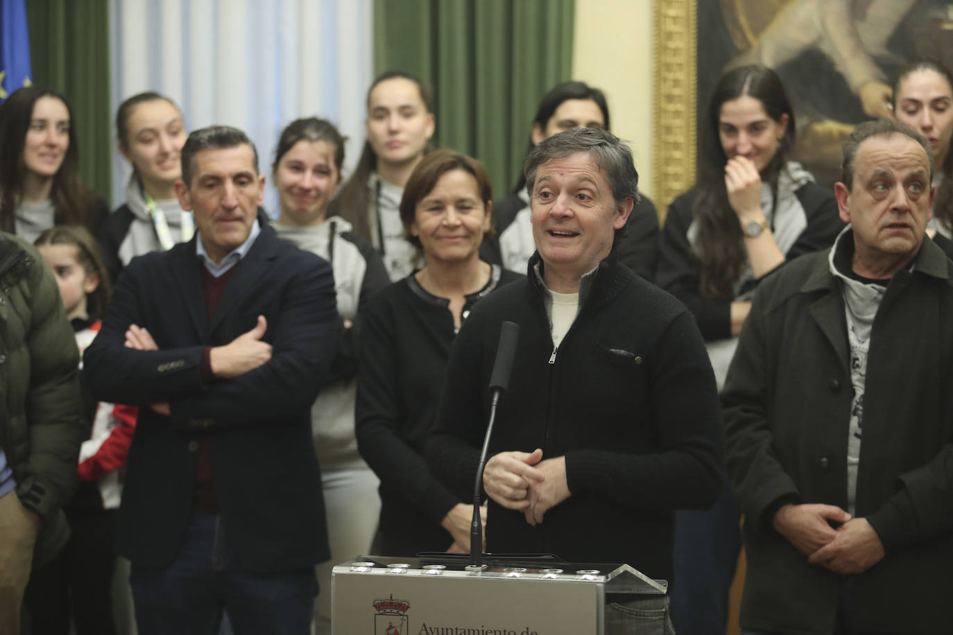 Gijón homenajea a las campeonas del mundo