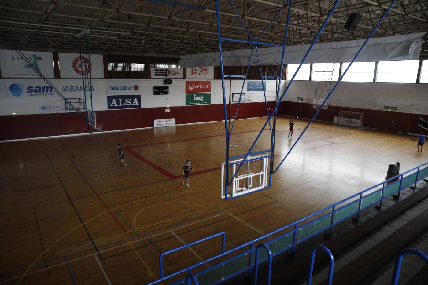 Pabellón de Braulio García, que se habilitará como sede electoral para que los socios voten presidente.