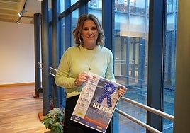 La edil Eva Iglesias presentó, esta mañana, las actividades por el 8M en Siero.