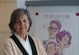 María Jesús Álvarez, ayer, en su despacho de la Dirección General de Igualdad.