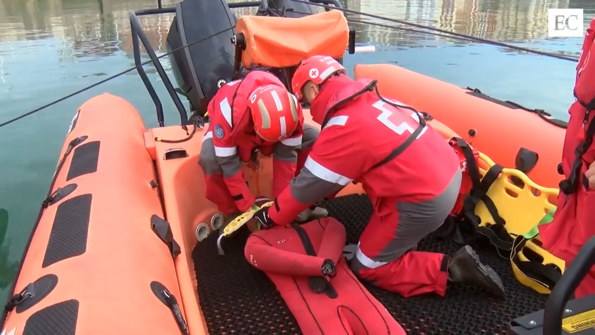 Así se prepara Cruz Roja ante una emergencia en el mar