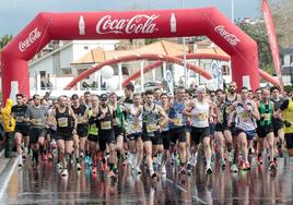 Marco García y Laura Silverio conquistan la victoria en los 10K del Grupo.