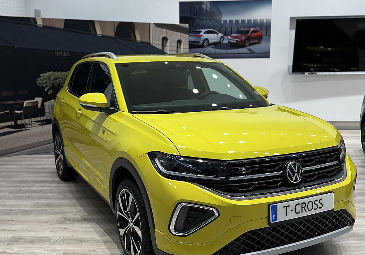 El nuevo Volkswagen T-Cross viene con motores de gasolina de hasta 150 CV.
