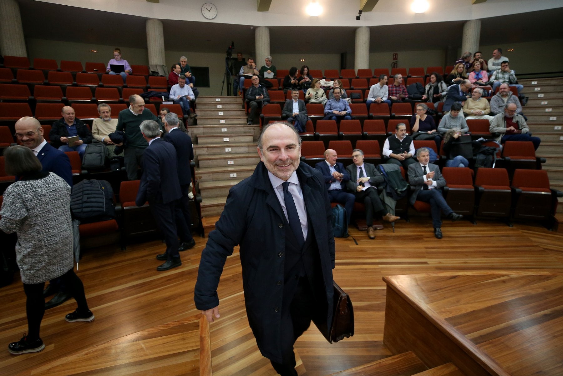 Ignacio Villaverde, rector de la Universidad de Oviedo.