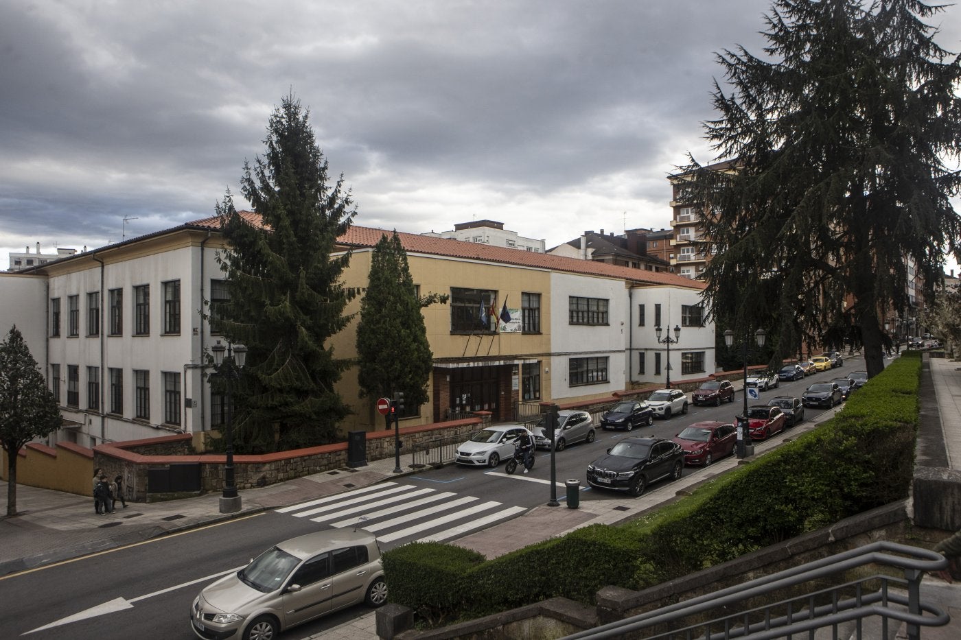 Las Escuelas Blancas de San Lázaro, donde el Principado habilitará dos de las tres primeras unidades de 0 a 3 años de la red Les Escuelines.