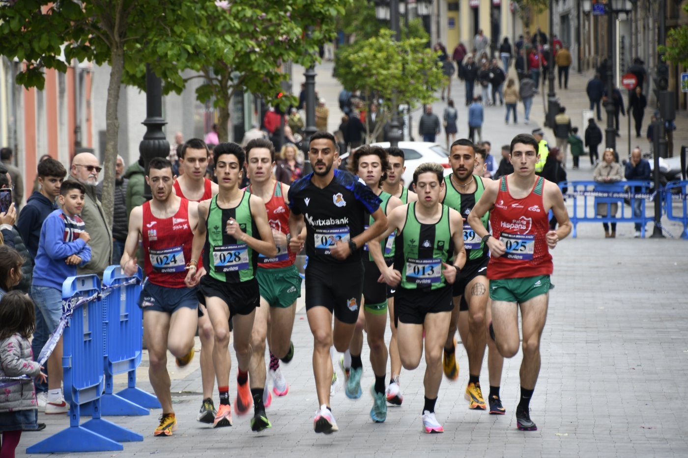 Una imagen de la carrera masculina de la pasada edición.