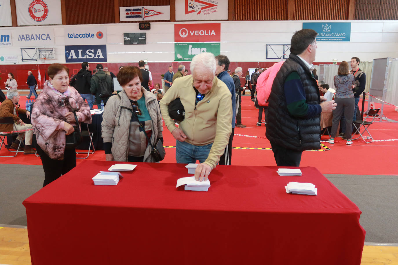 Notable participación en las elecciones del Grupo Covadonga