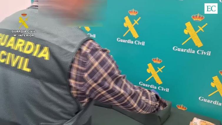 La Guardia Civil aprehende 2 kilos de hachís en Siero y detiene a tres jóvenes