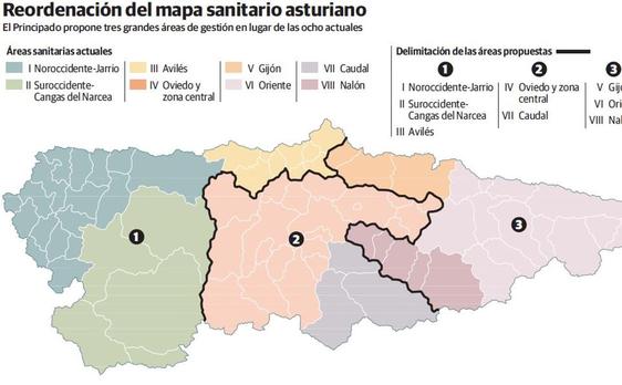 El nuevo mapa sanitario asturiano implicará cambios en la contratación temporal de personal