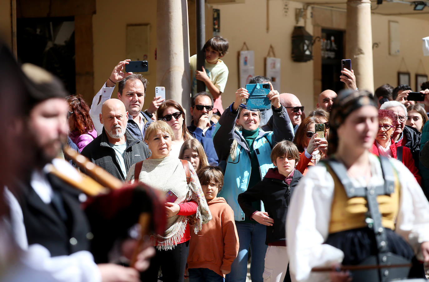 Ambientazo en Asturias el Domingo de Ramos