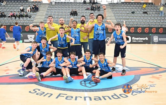 Triunfo de Asturias en la Copa de España de Minibasket