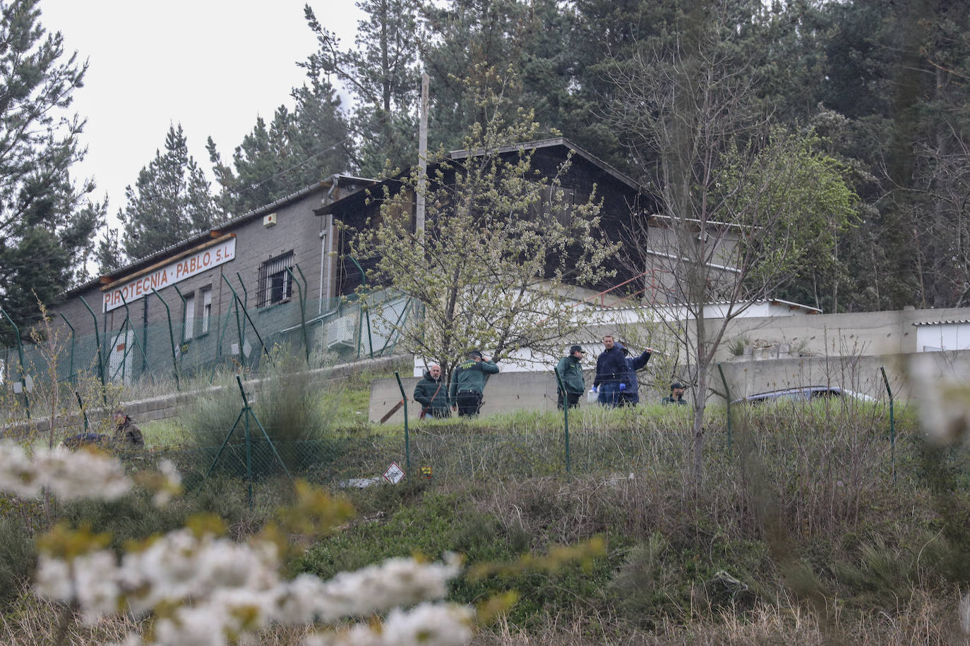 Una explosión en una empresa pirotécnica en Cangas del Narcea deja un trabajador muerto