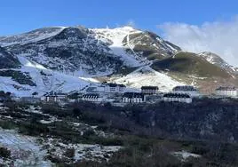 La nieve tiñe de blanco Asturias