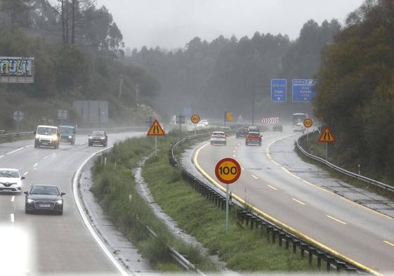 Obras en el nudo de Serín.