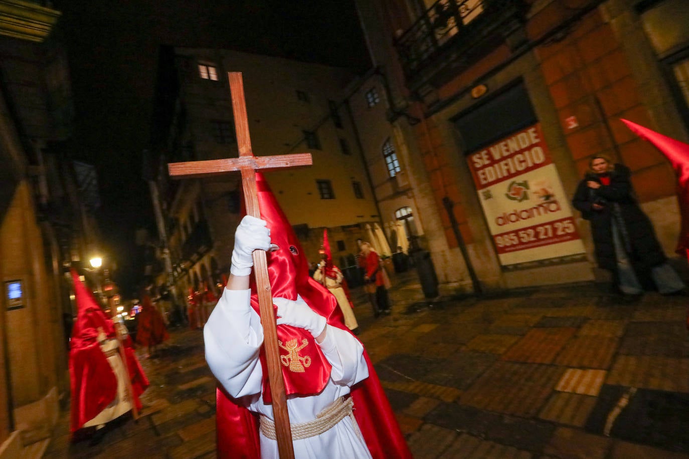 Procesión de San Pedro Apóstol y de Cristo Azotado en Avilés