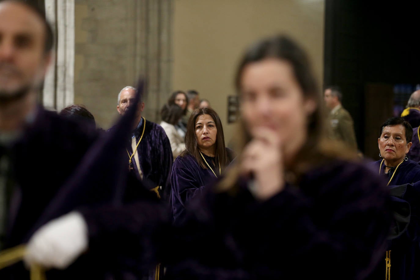 La procesión de El Nazareno de Oviedo no pudo salir por la lluvia