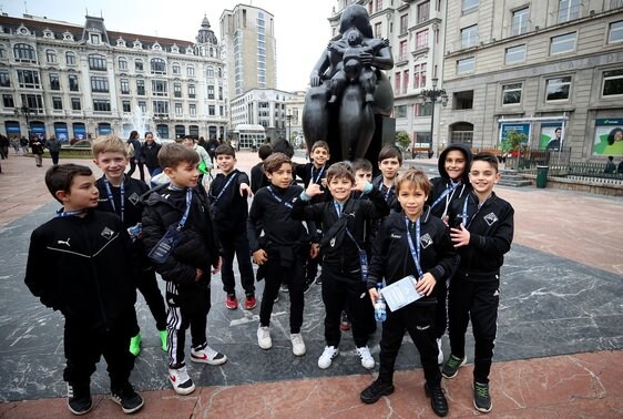 El equipo Académica de Coímbra, de turismo en la Escandalera.