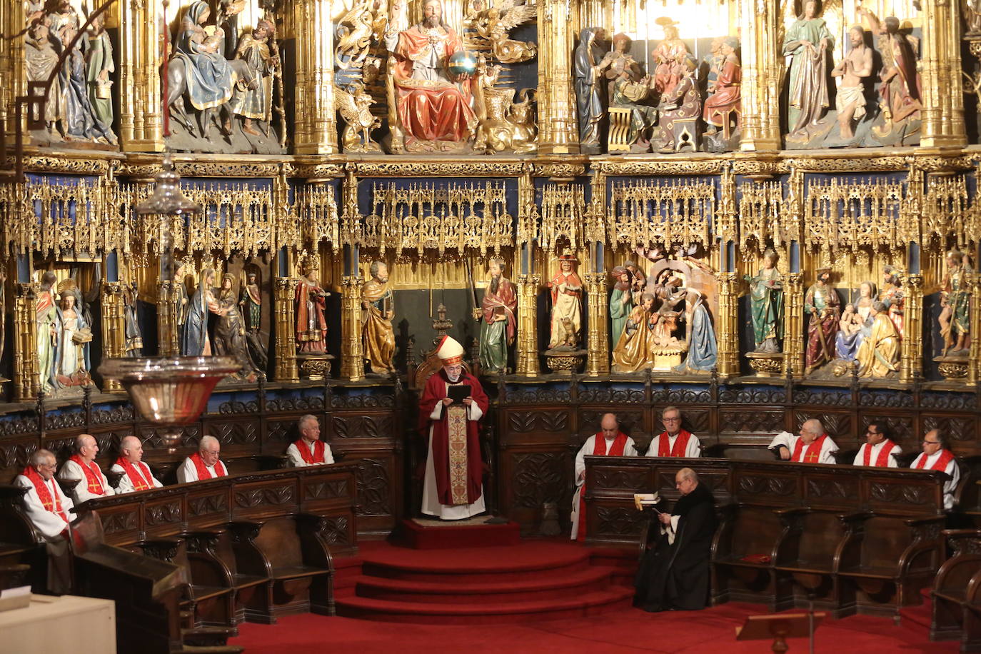 El Santo Sudario se exhibe en la Catedral