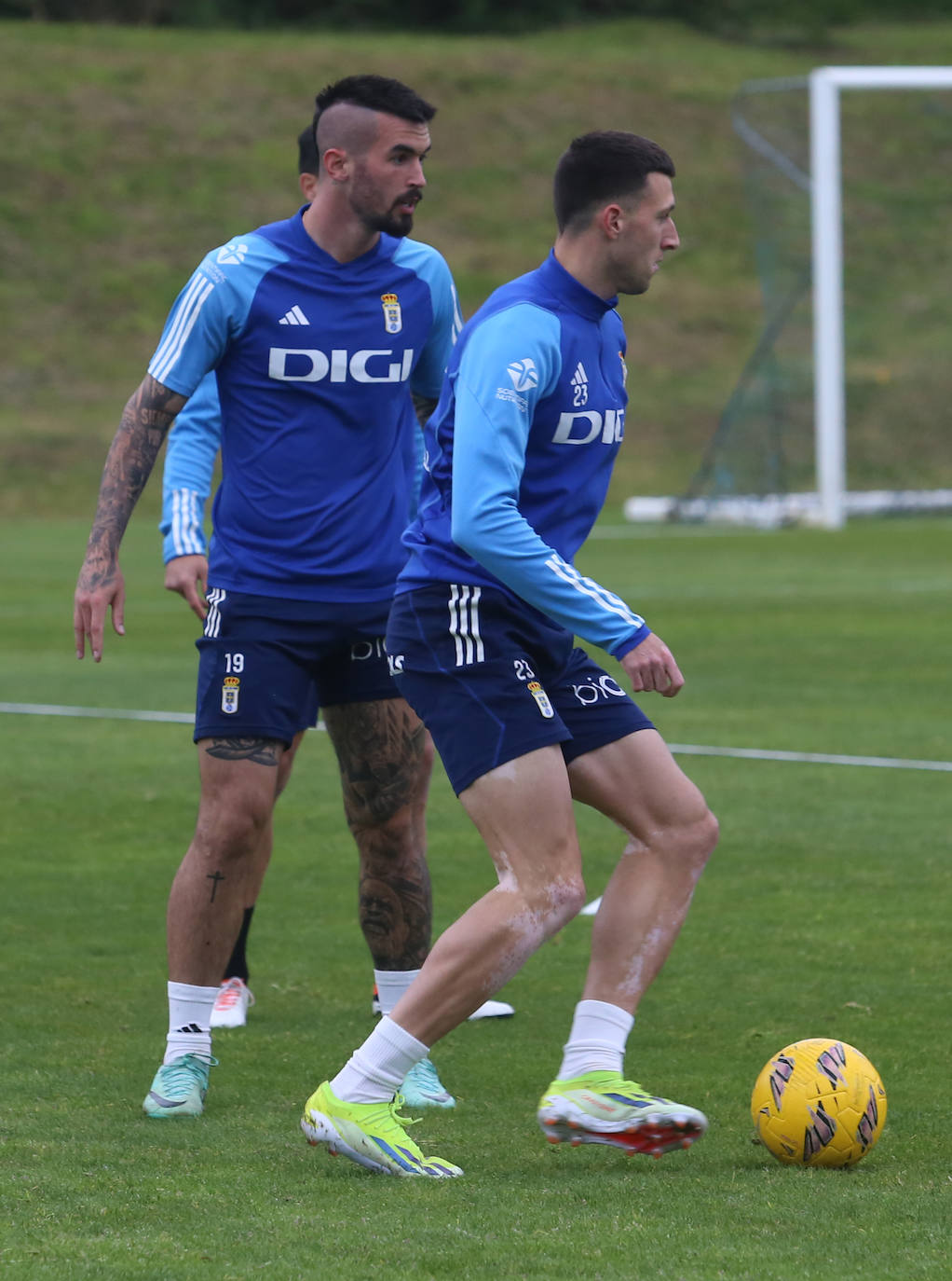 Entrenamiento del Oviedo (02/04/24)