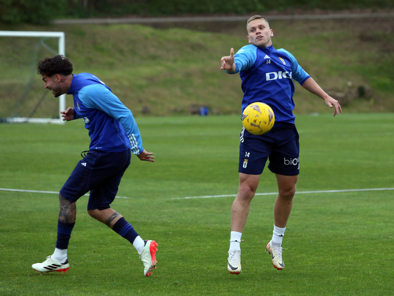 Entrenamiento del Oviedo (02/04/24)