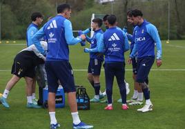 Entrenamiento del Oviedo (02/04/24)