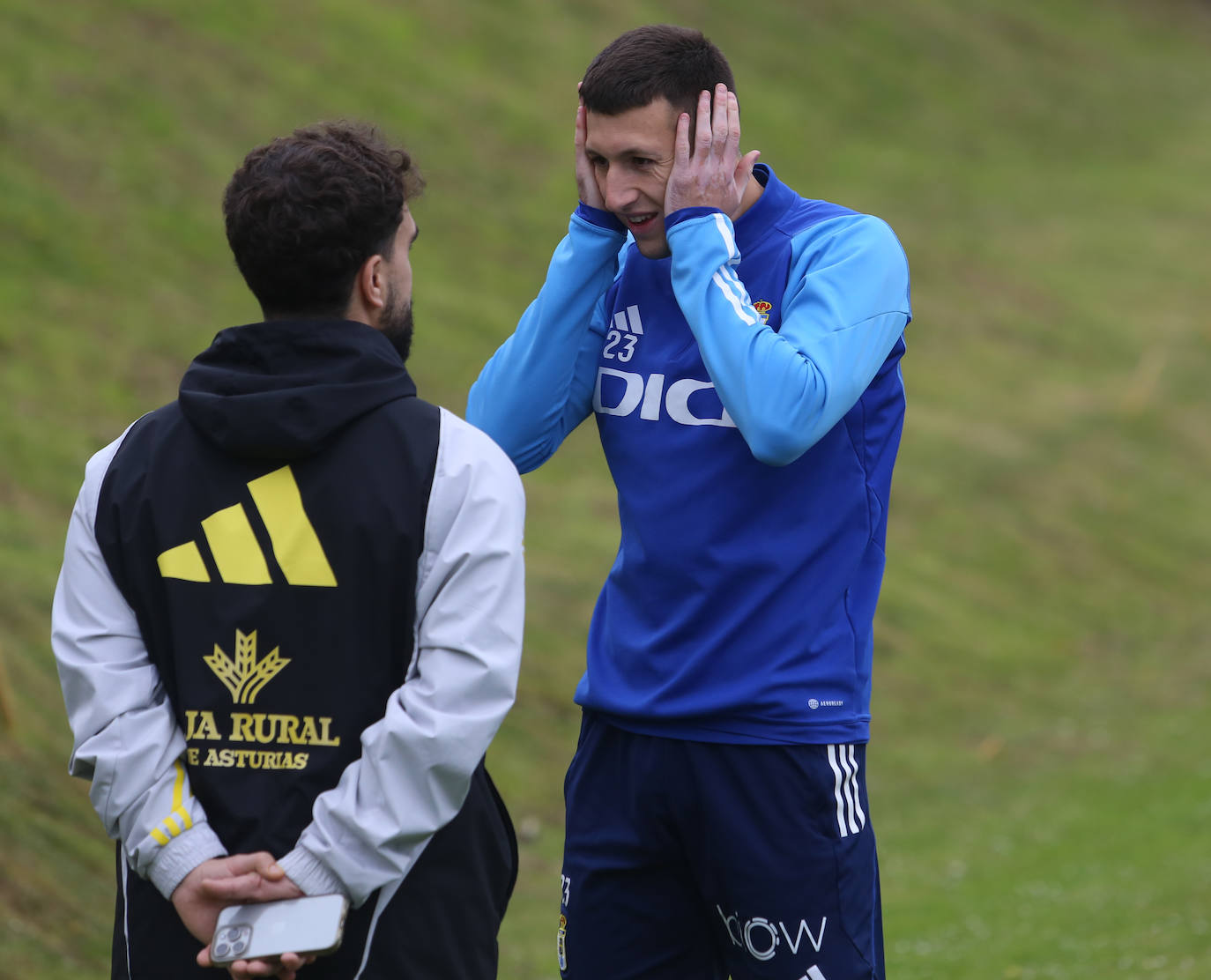 Entrenamiento del Oviedo (02/04/24)