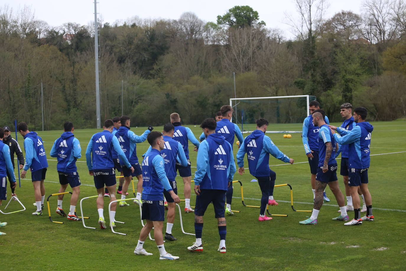 Entrenamiento del Oviedo (02/04/24)