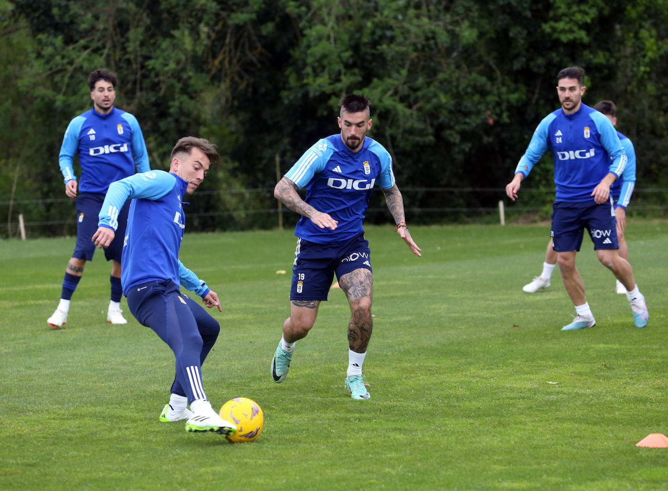 Entrenamiento del Oviedo (02/04/24)